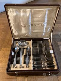 Sevizio 75 posate vintage Sambonet anni 20