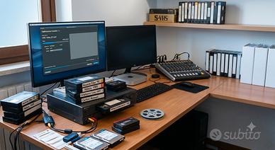 DIGITALIZZAZIONE DI VHS, MINI DV, VIDEO8, HI8 E CA
