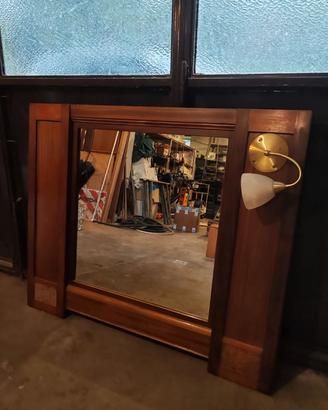 antica specchiera di fine 800