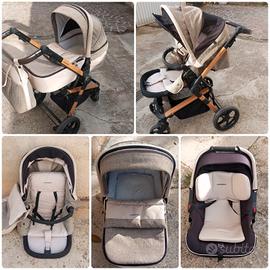 Trio Foppapedretti IWOOD ovetto,passeggino,navicel