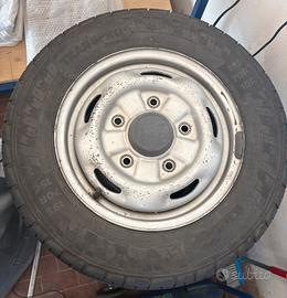 4 Gomme estive + cerchi 195/70 R 15