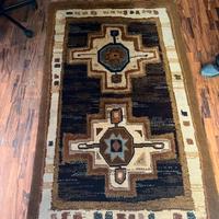 Tappeto orientale originale con fantasia