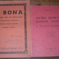 Spartiti di Teoria Musicale da Collezione
