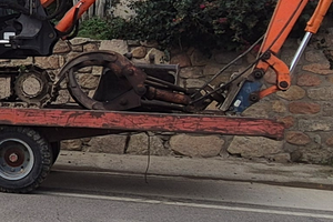 Pinza fissa per legnatico/pietrame