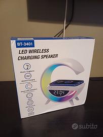 BT-3401 LED Wirless Charging Speaker