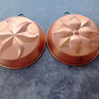 Coppia stampini vintage in rame