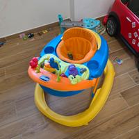 girello chicco con console giochi 