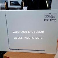 Macbook air m4 nuovo 256gb