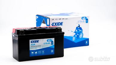 EXIDE ET7B-BS BATTERIA MOTO SCOOTER 12V 6,5Ah 85A