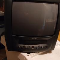 TV/VHS combo (testine da pulire no telecomando) 