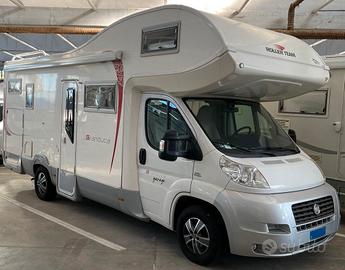 Camper mansardato granduca garage 7 posti letto