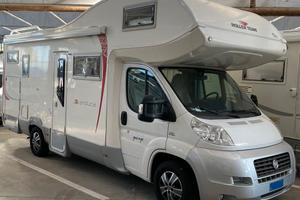 Camper mansardato granduca garage 7 posti letto