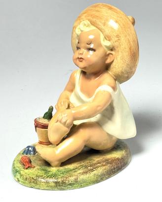 ceramica Bertolotti anni 20  bambino