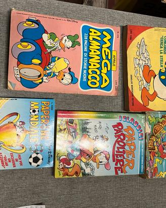 5 fumetti super almanacco paperino
