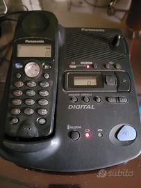 Panasonic telefono cordless segreteria digitale