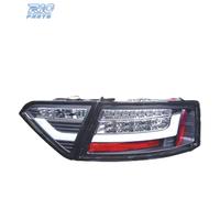 FANALI TUBOLARI AUDI A5 07-12 FONDO NERO