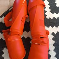 piedini e parastinchi per karate misura L 