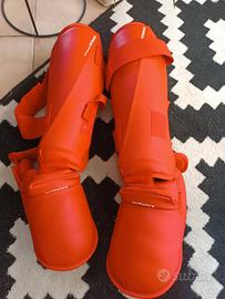 piedini e parastinchi per karate misura L 