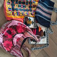 Borse etniche e zainetto NUOVE