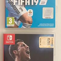 Fifa 19 e Fifa 18 Nintendo Switch