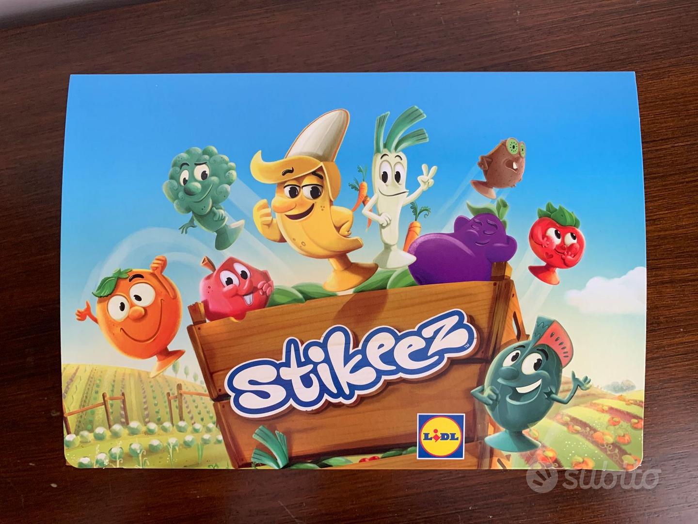 STIKEEZ LIDL FRUTTA E VERDURA 2018 SERIE COMPLETA Collezionismo