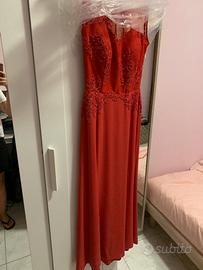Abito elegante rosso