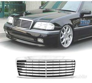 GRIGLIA PER MERCEDES W202 93-00 COLORE CROMATO