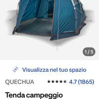 tenda da campeggio