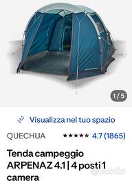 tenda da campeggio