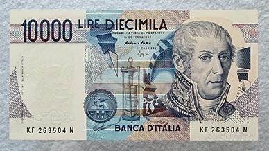 Banconota 10000 Lire “Alessandro Volta” FDS