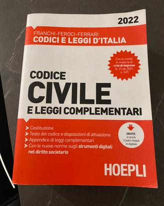 Codice civile 2022