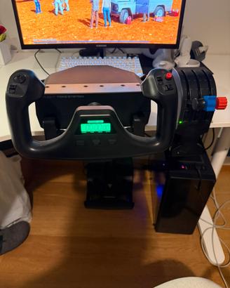 Cloche per simulatore Logitech Flight Yoke System