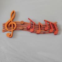 Decorazione musicale da parete