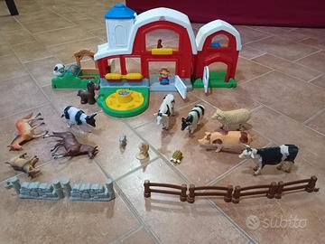 fattoria mattel fischer price+animali non mattel