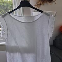 Tshirt in cotone, bianca. 