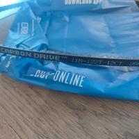 cinghia carbon Gates bicicletta