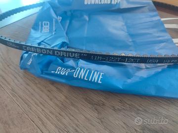 cinghia carbon Gates bicicletta