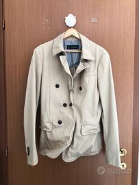 Giacca trench dsquared beige