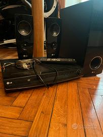 Sistema Home Cinema LG + casse Sorround