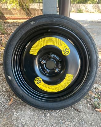 Ruotino di scorta Audi Volkswagen Seat Skoda 5x112
