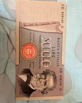 Mille lire Giuseppe Verdi