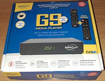 Tre Decoder perfettamente funzionanti  usati poco.