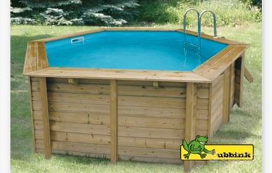 Piscina di legno fuoriterra