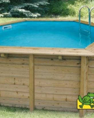 Piscina di legno fuoriterra