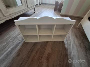 mensola con scomparti