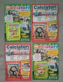 BUSTINE CALCIATORI PANINI 2016 / 17 E 2017 / 18