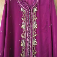 Vestito orientale doppio corpetto lungo