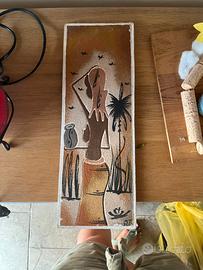 Quadro arte etnica africana