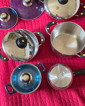 Pentole e casseruola nuove inox 18/10