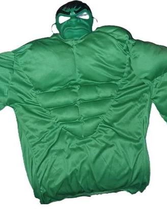 Costume HULK Maglia muscolosa e Maschera